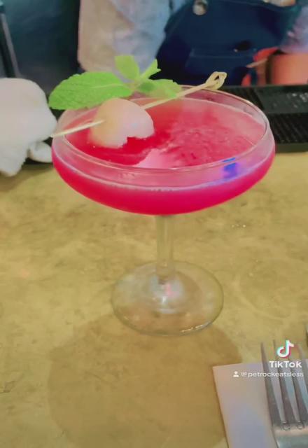 Another fancy drink 